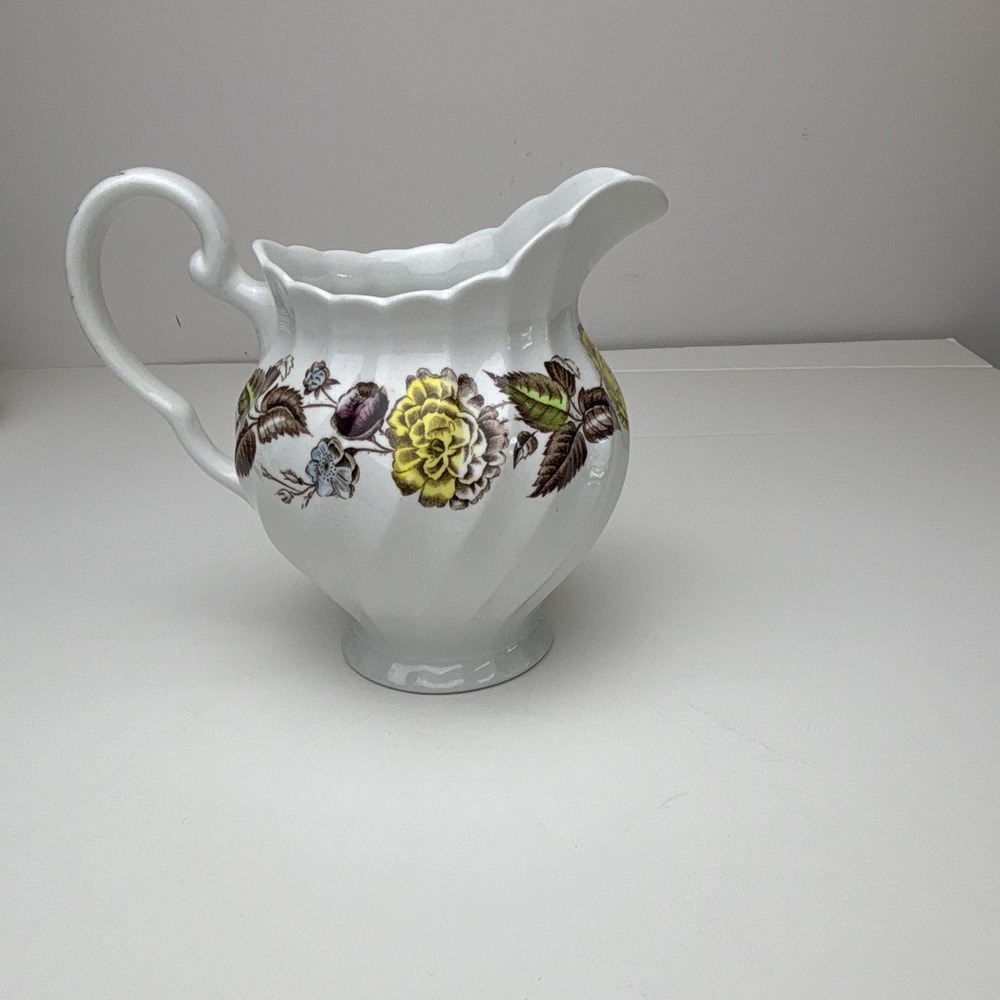 Johnson Brothers Fairwood Creamer Made In England Floral Design  #8